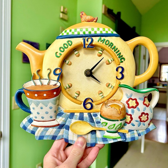 Wall Decor Vintage Farmhouse Kitchen Coffee Egg Bakery Rooster Coffee